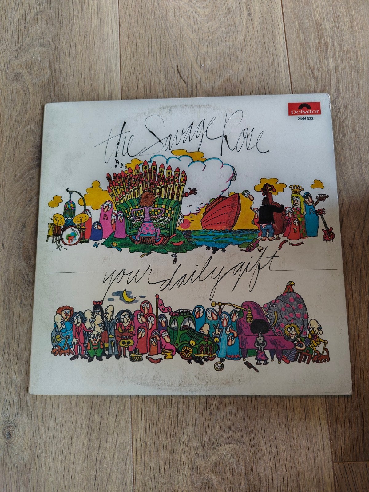 psych rock THE SAVAGE ROSE : YOUR DAILY GIFT, Cd's en Dvd's, Ophalen of Verzenden, Gebruikt, 12 inch, Psychedelic Rock