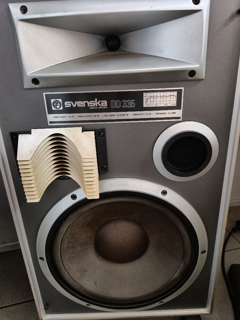 Luidsprekers Svenska DD 335, Ophalen, Gebruikt, 60 tot 120 watt, Jamo