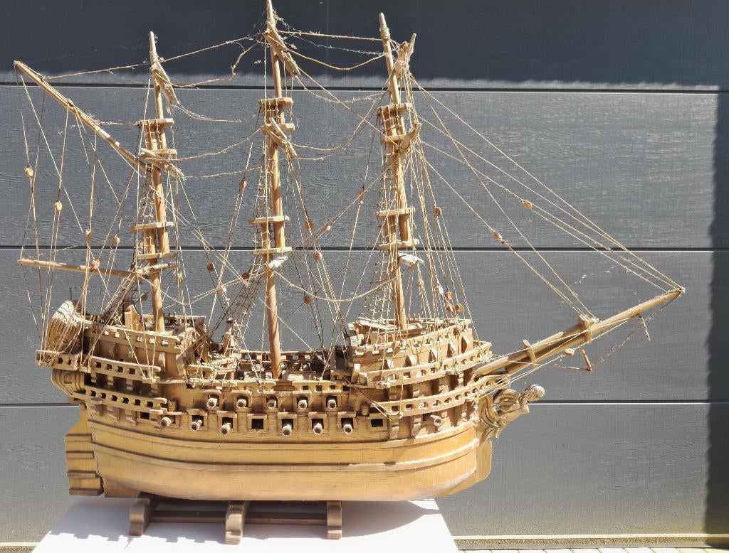 schip 90H.  110Br., Hobby en Vrije tijd, Modelbouw | Boten en Schepen, Ophalen, Zo goed als nieuw