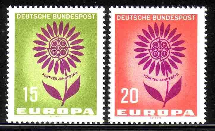 BRD 1964 445/446 Europa, Ongebruikt, Ophalen of Verzenden, BRD, Postfris
