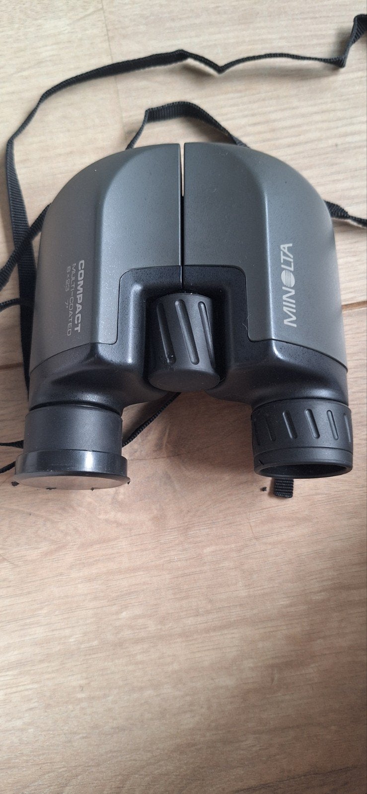 Minolta Compact 8x23 Verrekijker met Tas, Gebruikt, Dakkant (recht), Ophalen of Verzenden, 8 tot 12x
