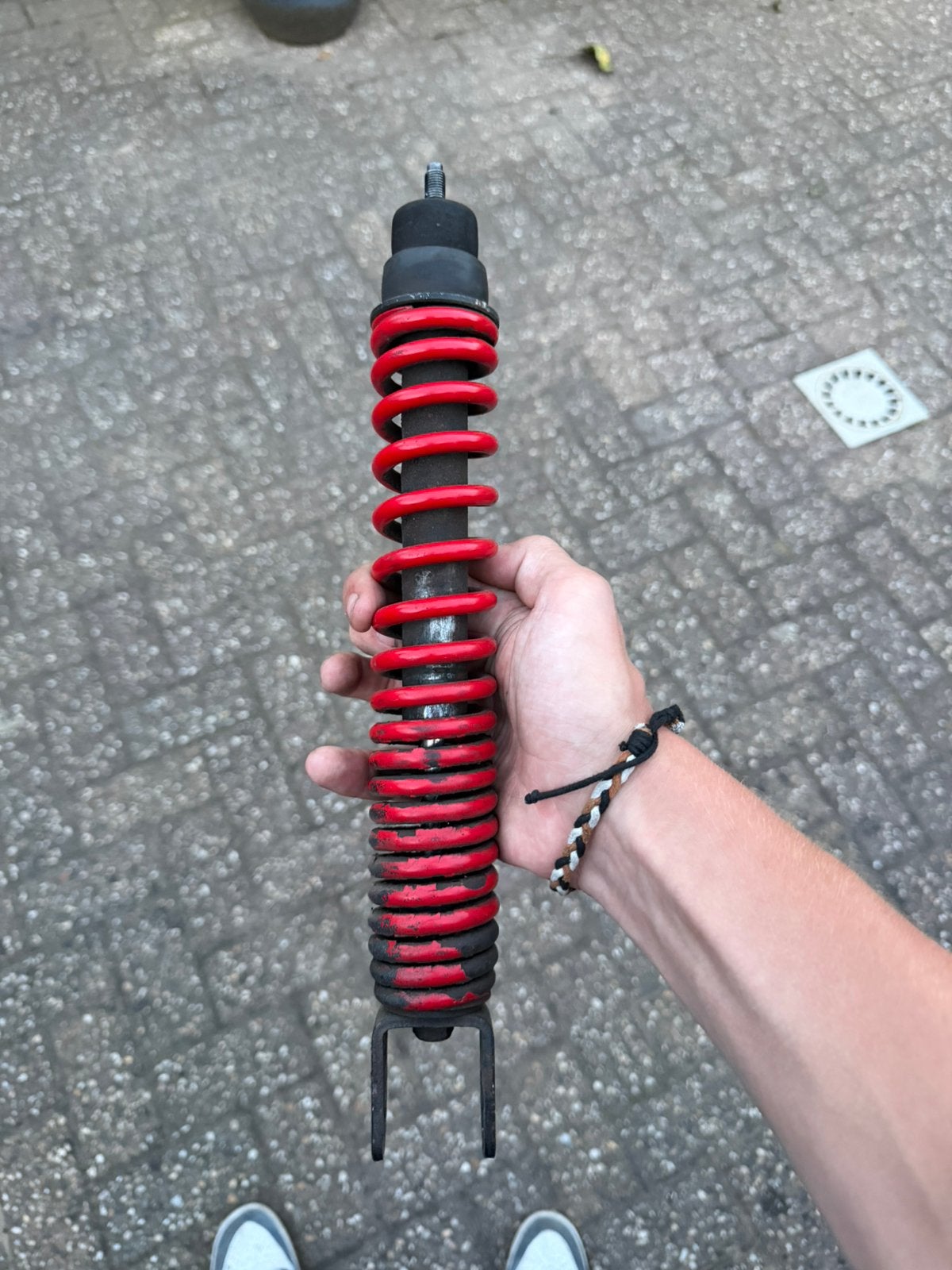 Achter schrok breker origneel vespa s/lx, Ophalen of Verzenden, Gebruikt, Overige typen