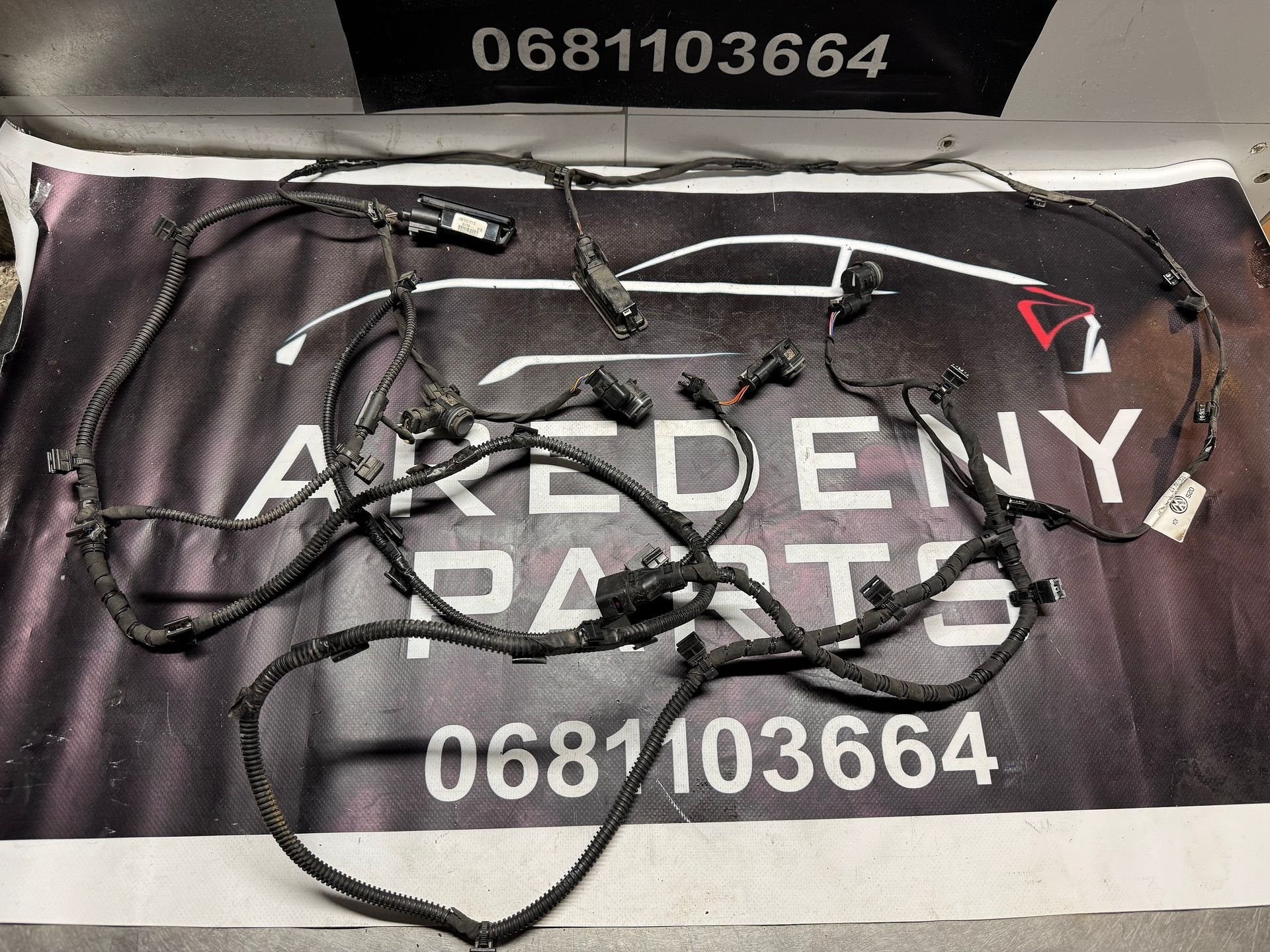 Volkswagen T-Roc PDC Kabelboom Set Achter 4x PDC 2GA971104, Gebruikt, -, Volkswagen, -