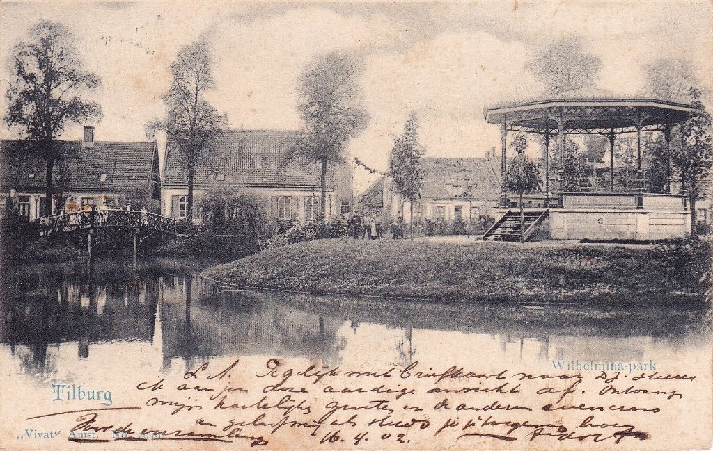 TILBURG WILHELMINA PARK, Verzamelen, Ophalen of Verzenden, Voor 1920, Noord-Brabant