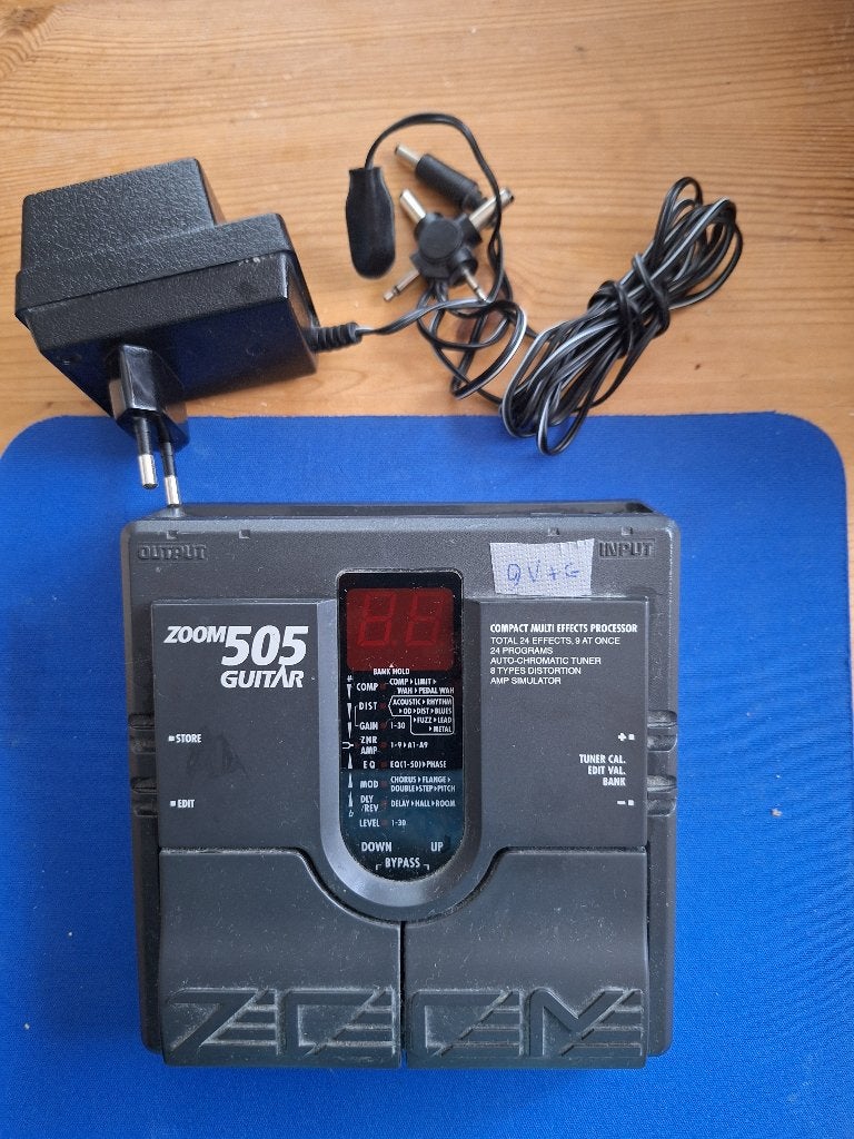 Zoom 505 multi effect pedaal, Ophalen of Verzenden, Gebruikt, Overige instrumenten