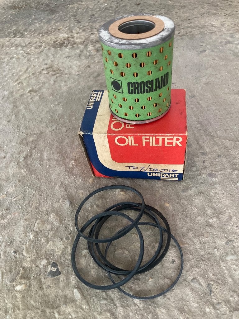 Oliefilter Triumph TR7 met pakkingen - nieuw - ook Dolomite!, Ophalen of Verzenden, Nieuw, Triumph