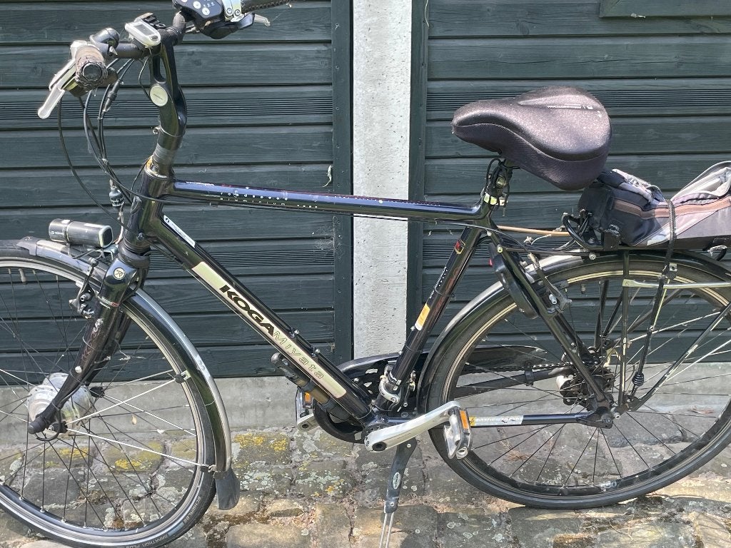 Koga elektrische fiets, Fietsen en Brommers, Elektrische fietsen, Gebruikt, 55 tot 59 cm, 30 tot 50 km per accu, Ophalen