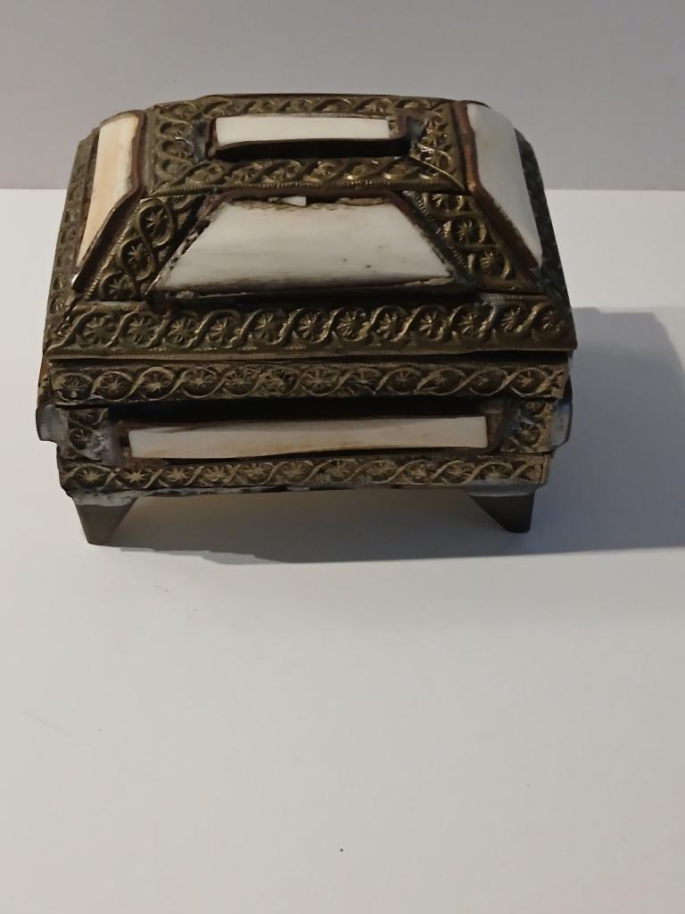 Klein Antiek Juwelenkistje, Antiek en Kunst, Ophalen of Verzenden