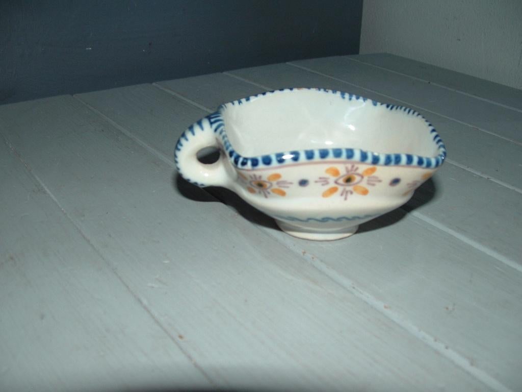 Makkum klein kannetje met oor, Antiek en Kunst, Ophalen of Verzenden