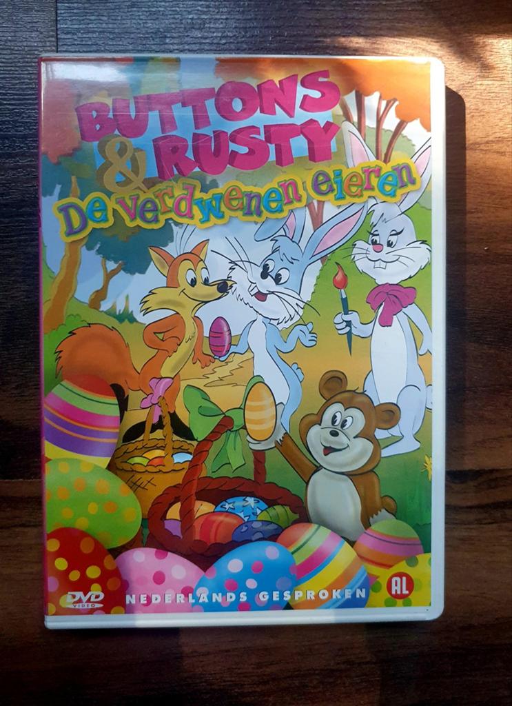 Buttons & Rusty: De Verdwenen Eieren (DVD), Cd's en Dvd's, Gebruikt, Alle leeftijden, Ophalen of Verzenden, Dieren