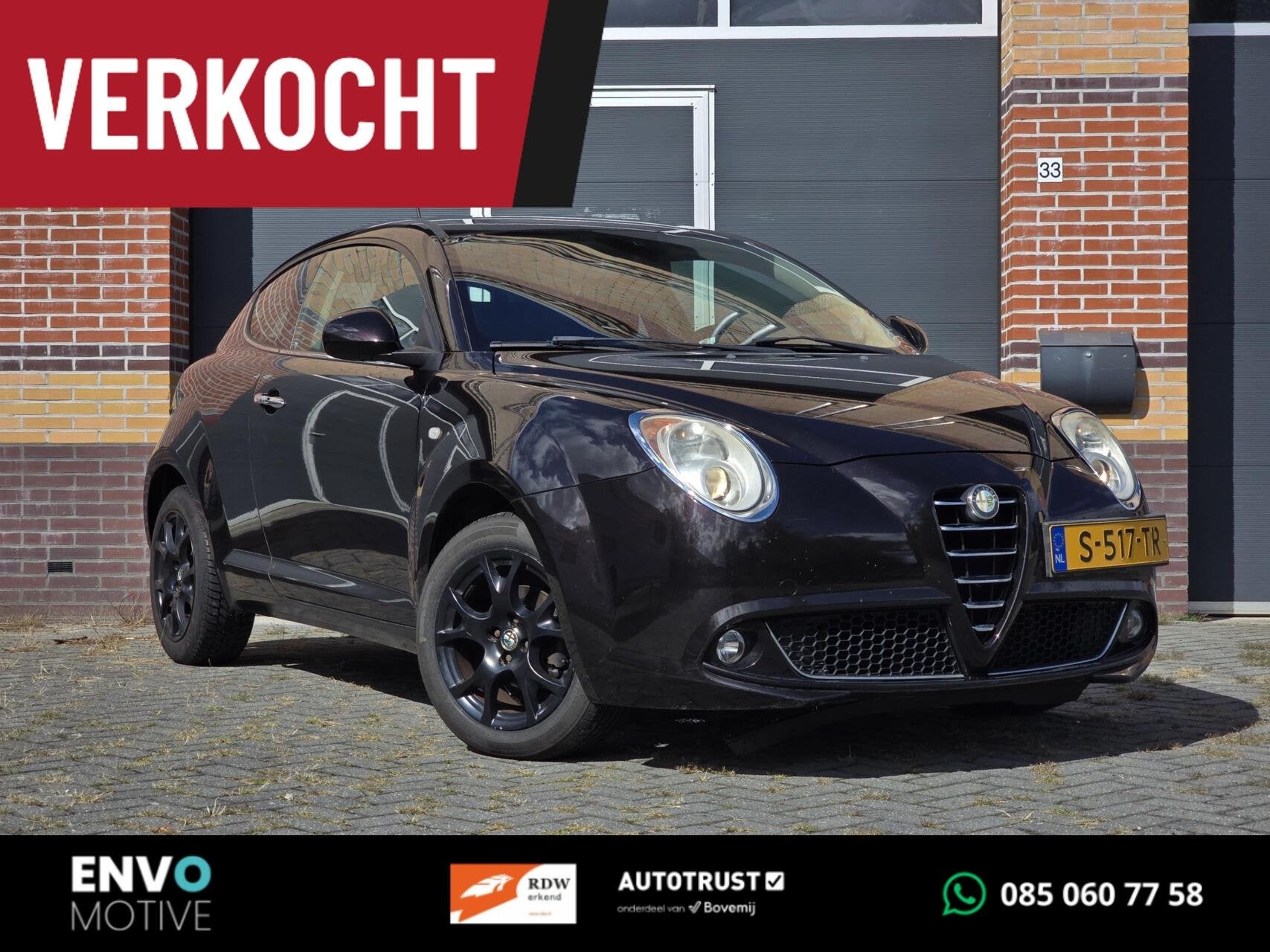 Alfa Romeo MiTo 1.4 Progression DNA/Cruise/Clima/PDC/LMV, Voorwielaandrijving, Euro 5, Stof, Gebruikt