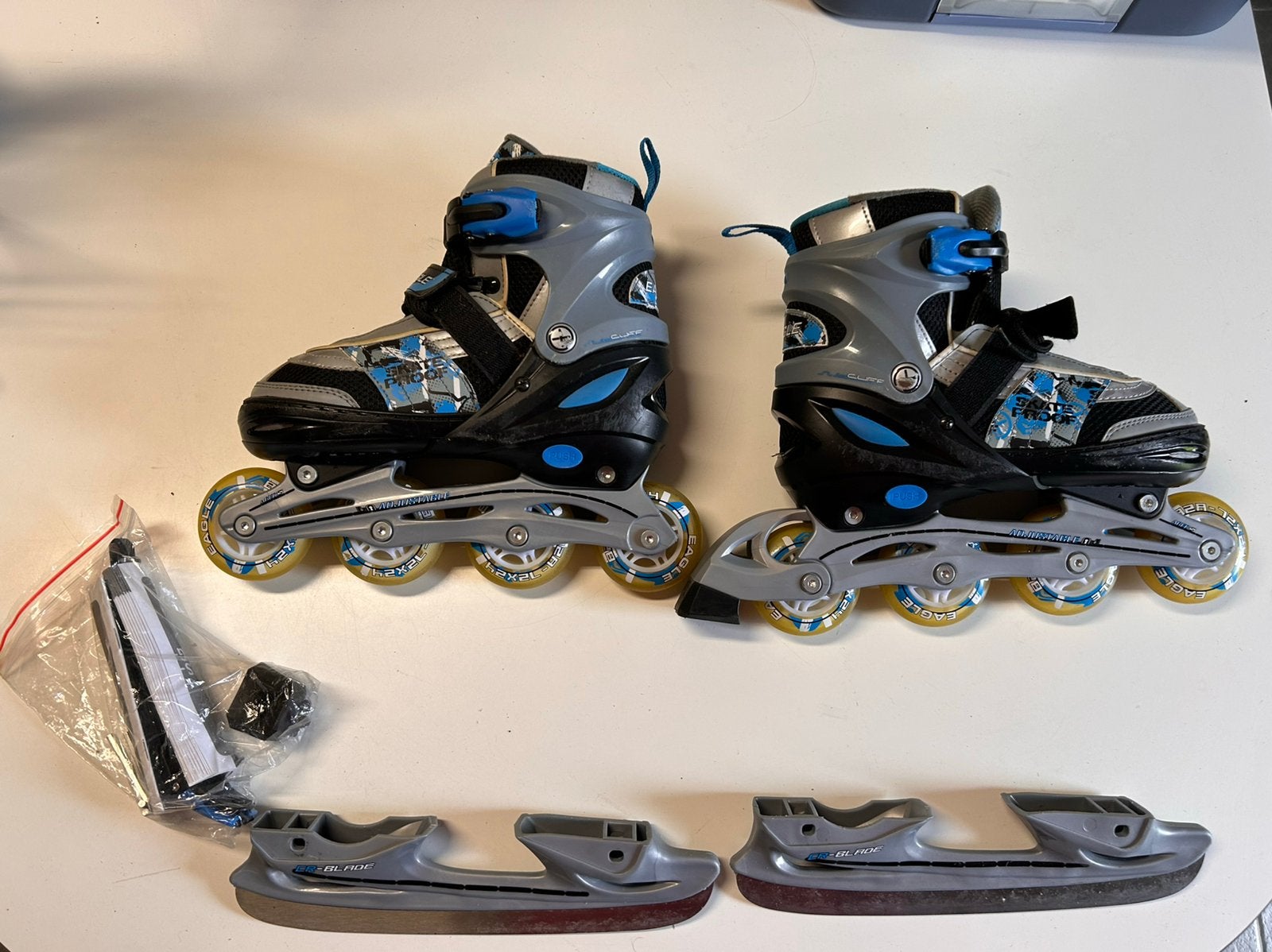 Verstelbaar Nijdam (38-41) incl. Bescherming M, Overige merken, Ophalen of Verzenden, Inline skates 4 wielen, Verstelbaar