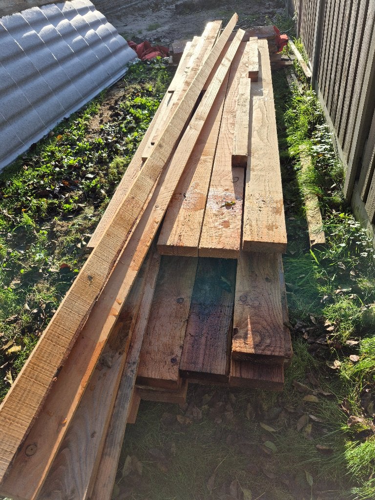 Restanten Douglas Hout, Ophalen, 25 tot 50 mm, Overige typen, Nieuw
