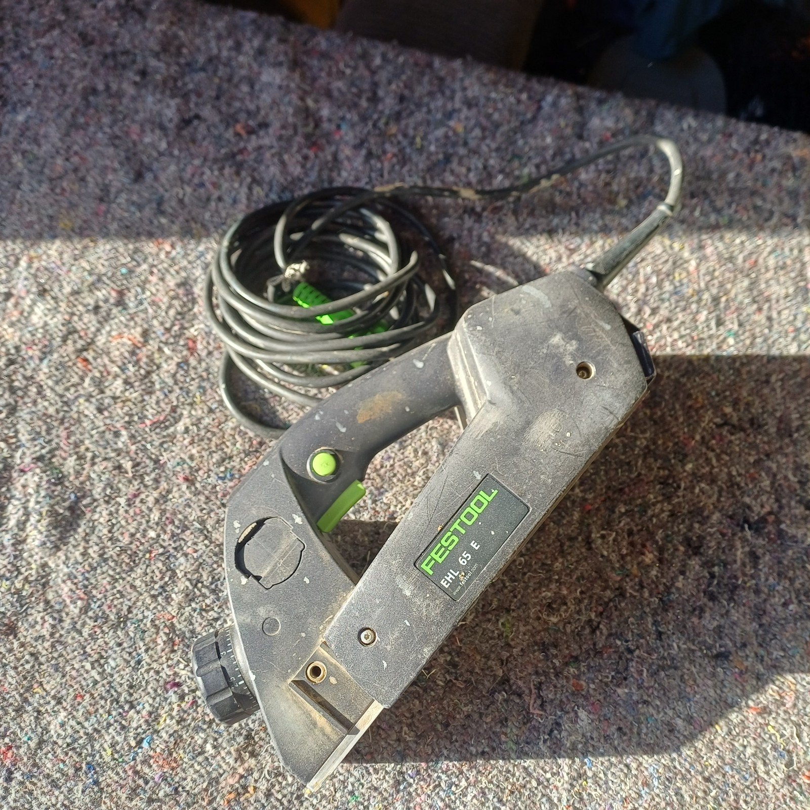 Festool EHL 65 E schaafmachine met Systainer, Ophalen of Verzenden, Gebruikt, Overige typen, Festool