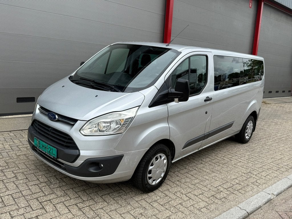 Ford Transit Custom 310 2.0 TDCI L2H1 Trend 9persoons, Auto's, Voorwielaandrijving, Origineel Nederlands, Bedrijf, 2040 kg