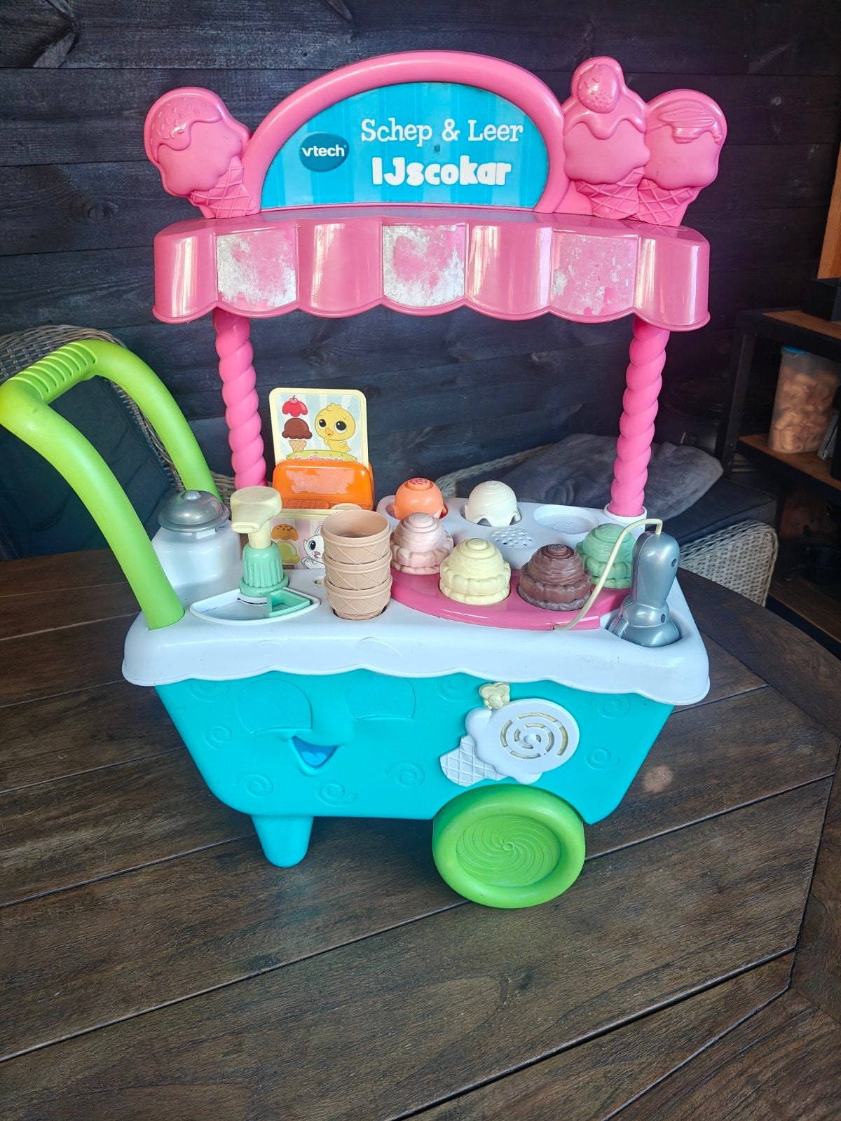 v tech ijscokar, Kinderen en Baby's, Ophalen, Gebruikt, 2 tot 4 jaar