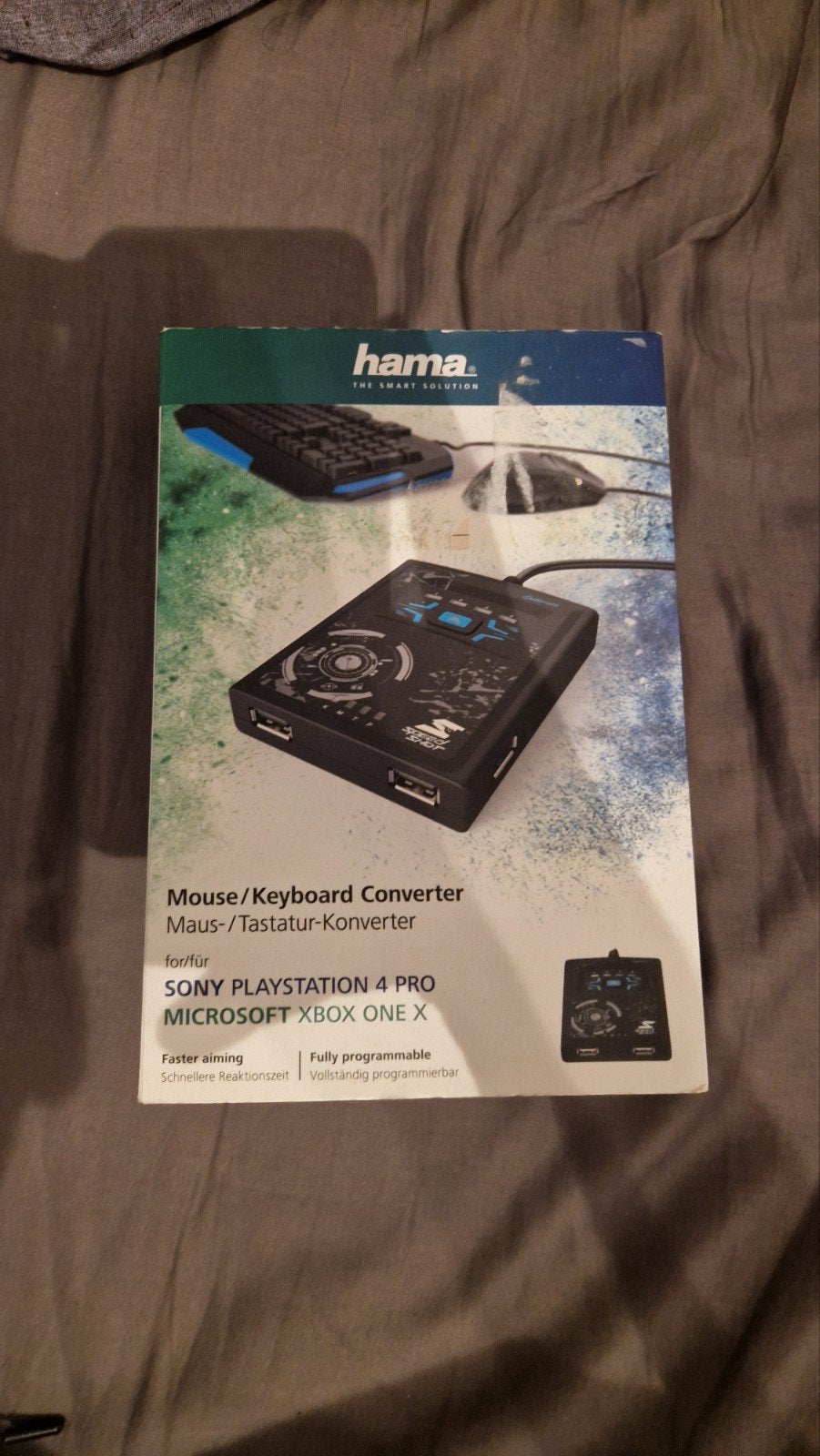 Hama Muis/Toetsenbord Converter voor PS4 Pro/Xbox One X, Zo goed als nieuw, Overige typen, Overige merken, PlayStation