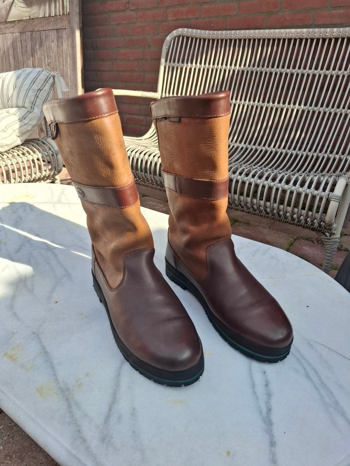 Dubarry Galway laarzen - met nieuwe zolen Maat 44, Bruin, Dubarry, Boots, Ophalen of Verzenden