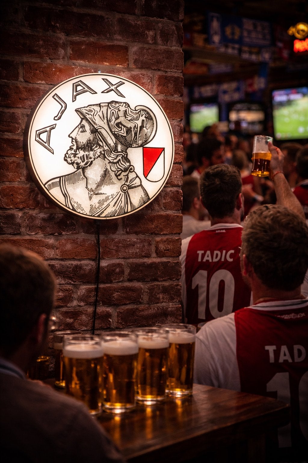 Ajax lamp 3D geprint - Nieuw, Ophalen of Verzenden, Nieuw