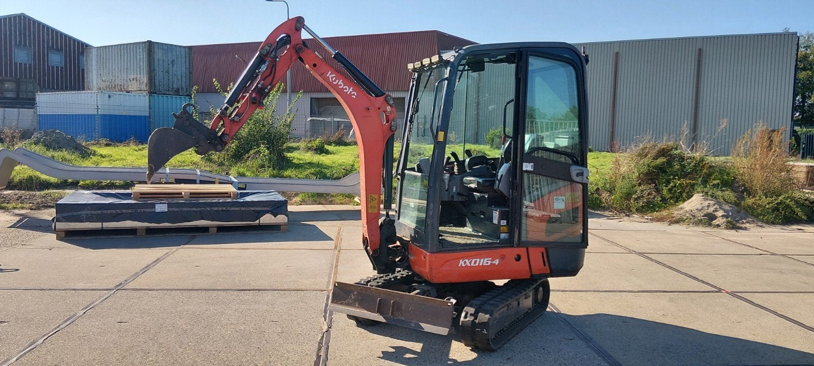 Kubota kx016-4, Eén persoon, Ticket of Toegangskaart
