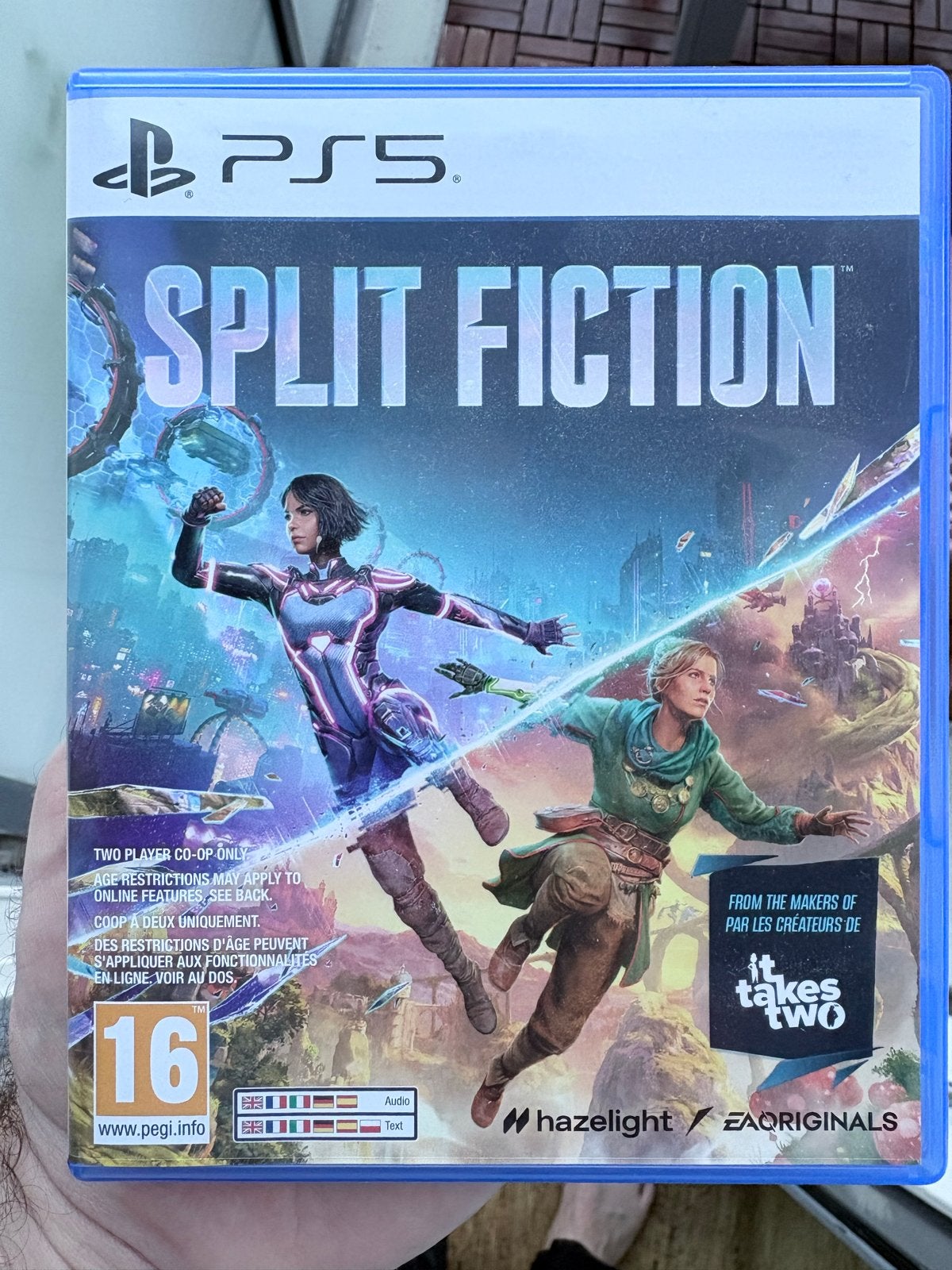 Split Fiction PS5 - Nieuwstaat, co-op avontuur, Avontuur en Actie, 2 spelers, Eén computer, Ophalen of Verzenden