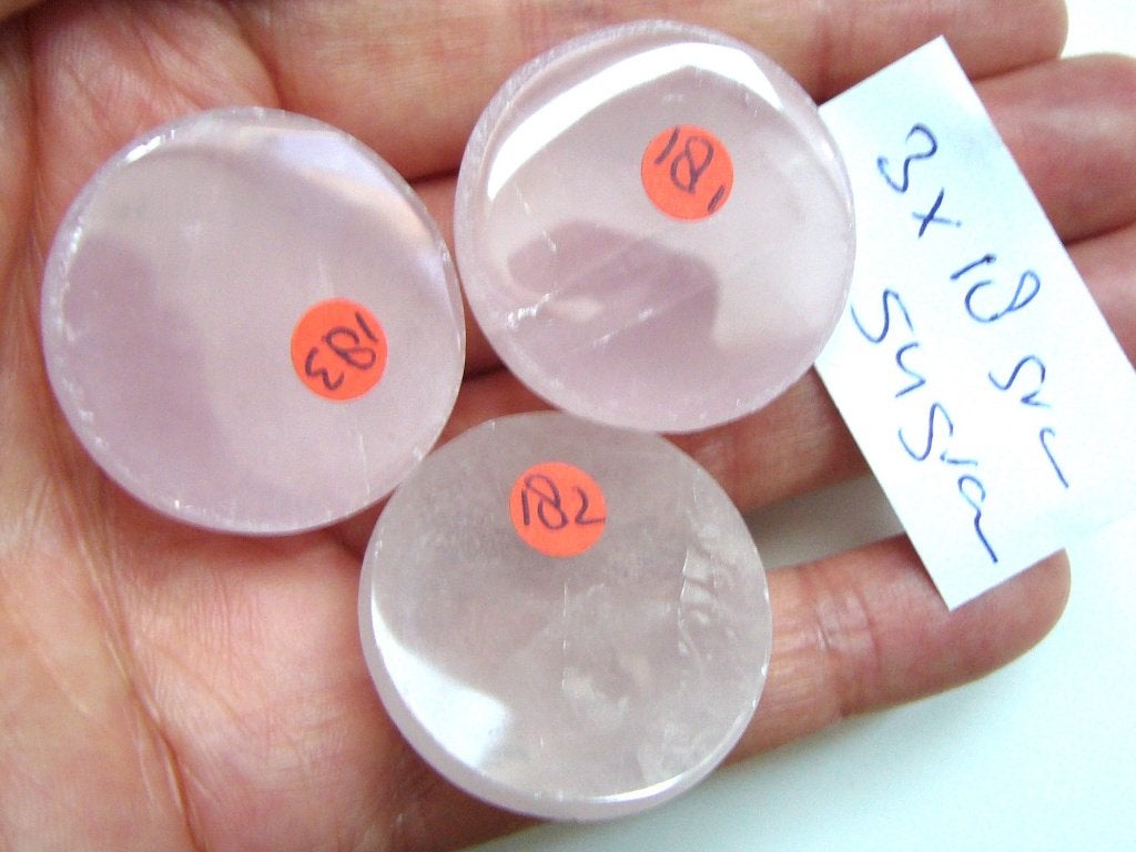 rozenkwarts broekzaksteen 3 vr 5,15 vensterkristal 1 ema egg, Ophalen of Verzenden, Mineraal
