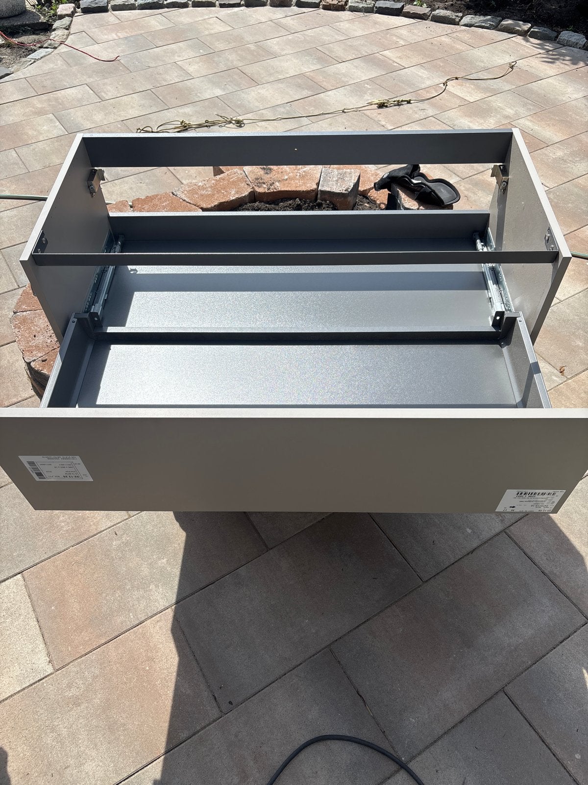 Badkamermeubel met softclose lade - 100x45x30 cm, Ophalen, Gebruikt, 100 tot 150 cm, Minder dan 100 cm