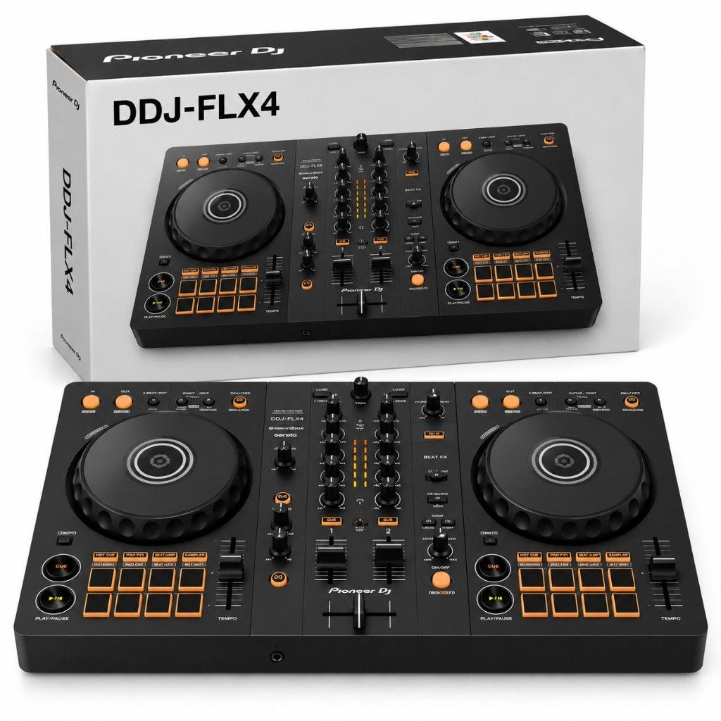 Pioneer DDJ FLX4 dj-controller incl doos | ZGAN, ., Ophalen of Verzenden, Zo goed als nieuw, .