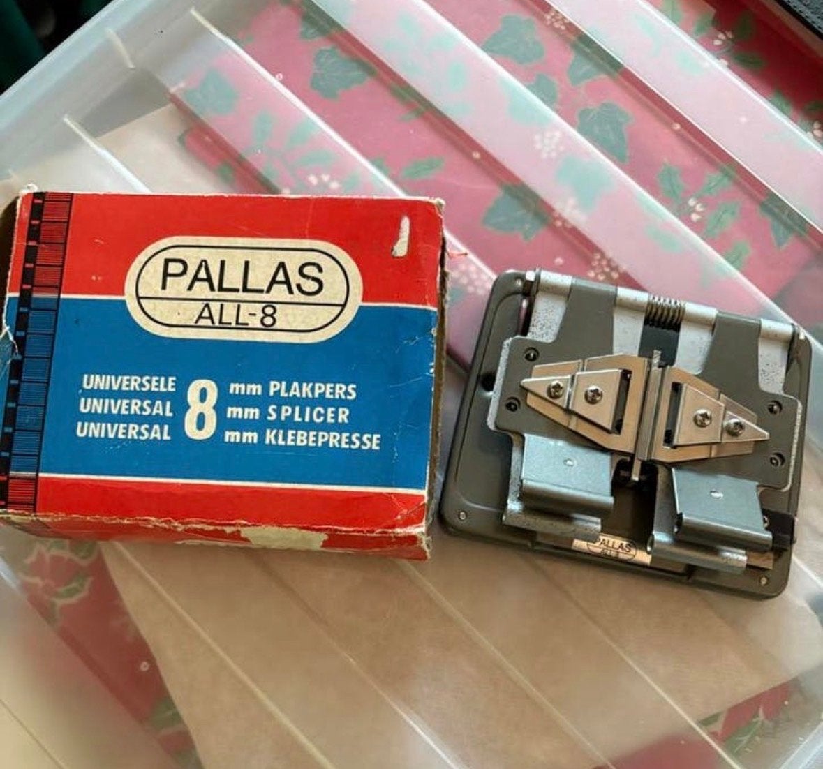 Pallas All-8 filmplakpers voor 8mm film, Ophalen, Accessoire