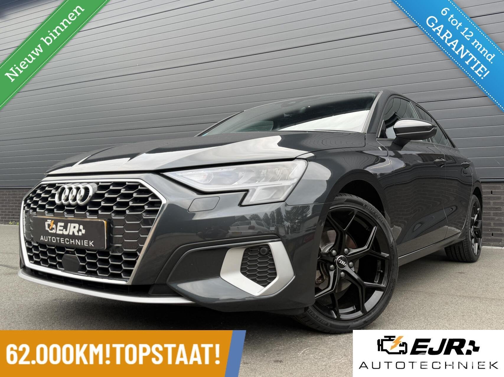 Audi A3 Limousine 30 TFSI Advanced Edition CLIMA*CARPLAY*CAM, Voorwielaandrijving, Gebruikt, 1200 kg, Met garantie (alle)