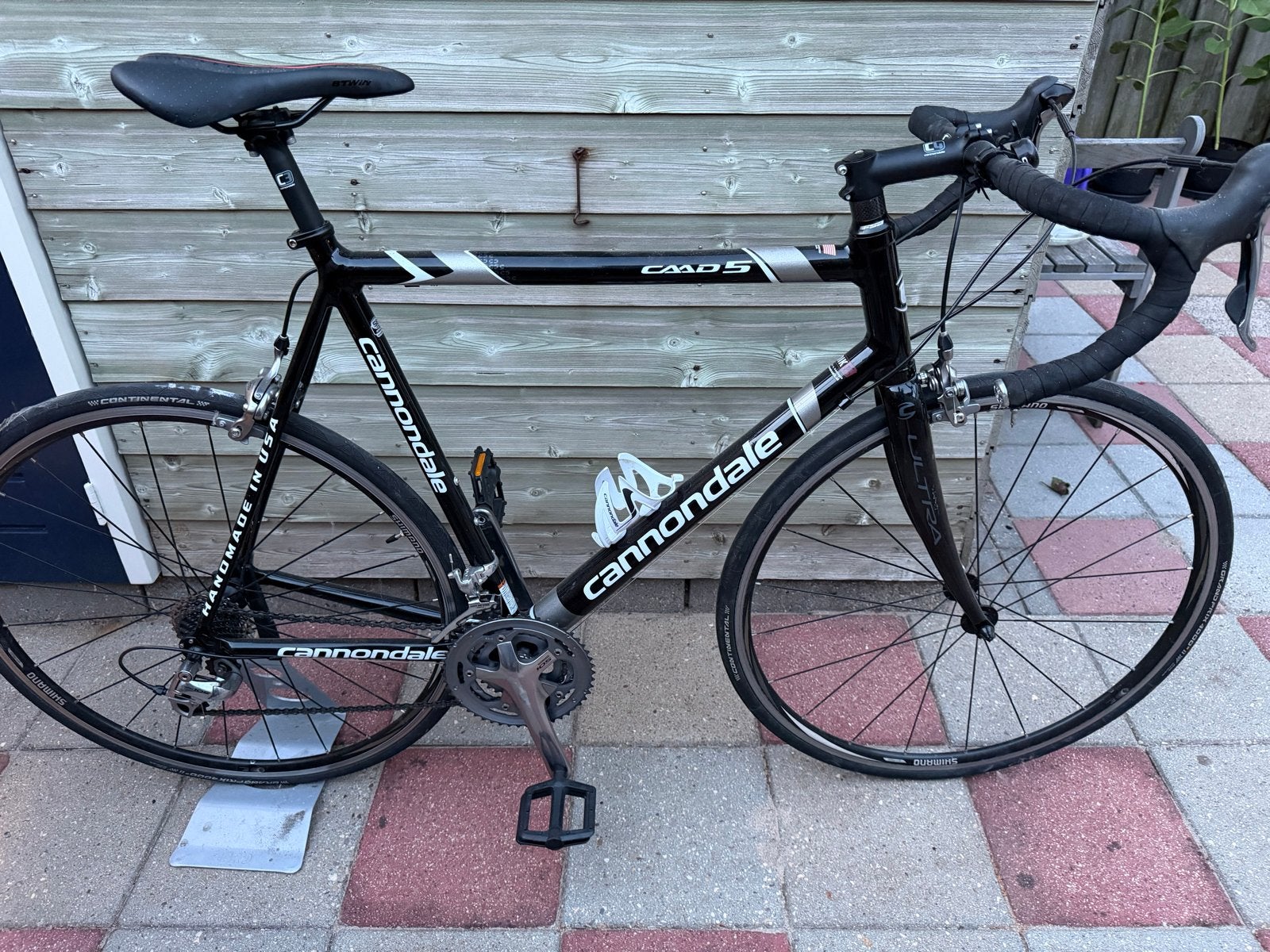 Cannondale CAAD5 Racefiets - Shimano 105 - Frame 58cm, 28 inch, Gebruikt, Aluminium, 57 tot 61 cm