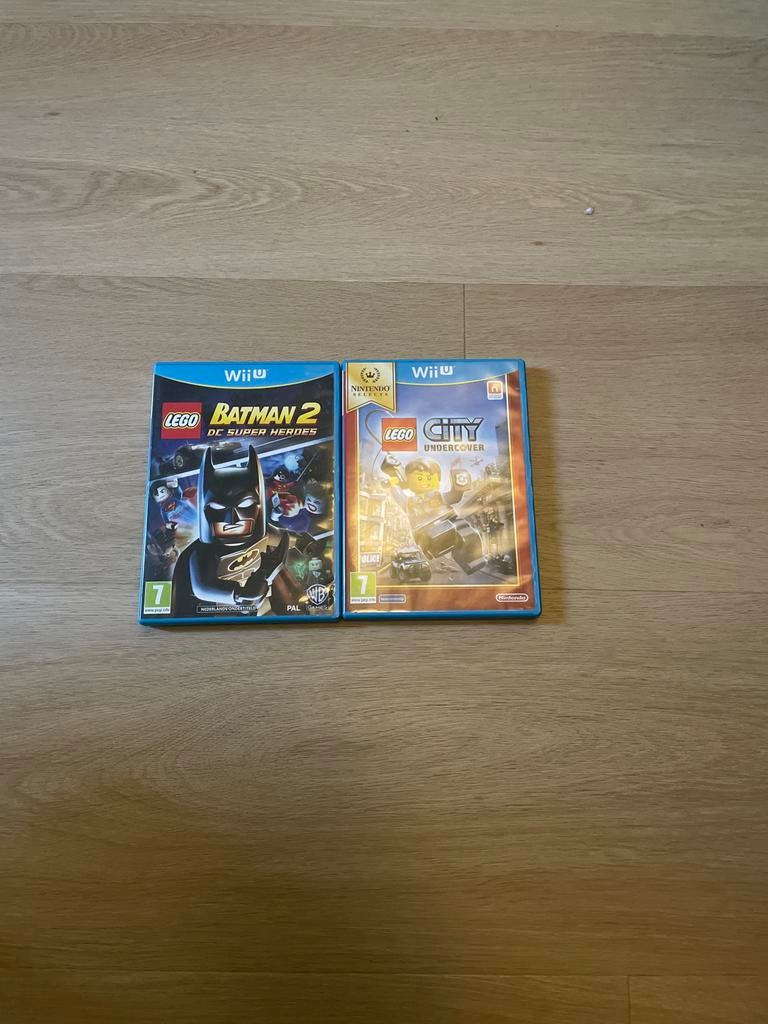 Lego Batman 2 & Lego City Undercover Wii U Games, Avontuur en Actie, 1 speler, Ophalen of Verzenden, Zo goed als nieuw