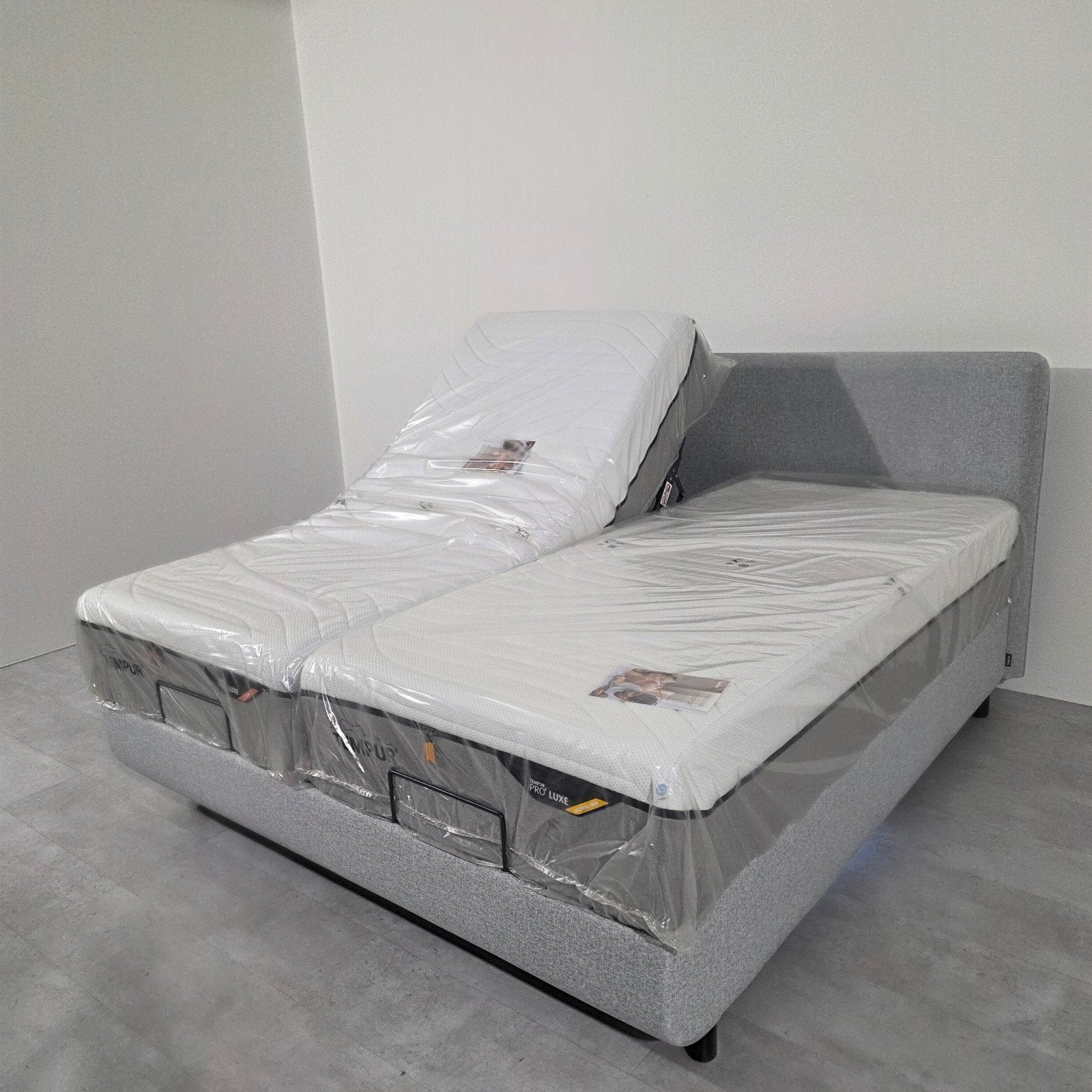 Tempur Arc Bed 180x200 Electrisch + Pro Luxe Matrassen Nieuw, Huis en Inrichting, Slaapkamer | Bedden, Ophalen of Verzenden, Nieuw