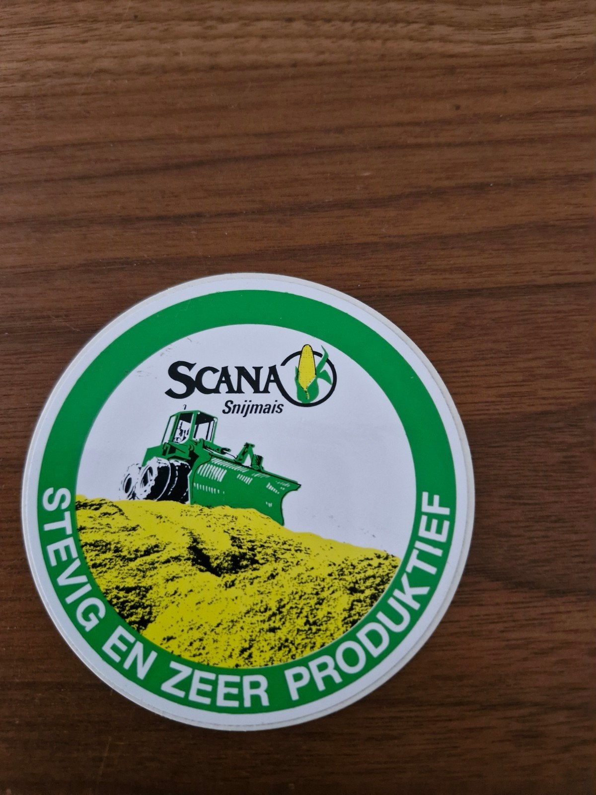 11825 Vintage Scana Snijmais Sticker - Stevig en Zeer Produ, Ophalen of Verzenden, Zo goed als nieuw, Overige typen
