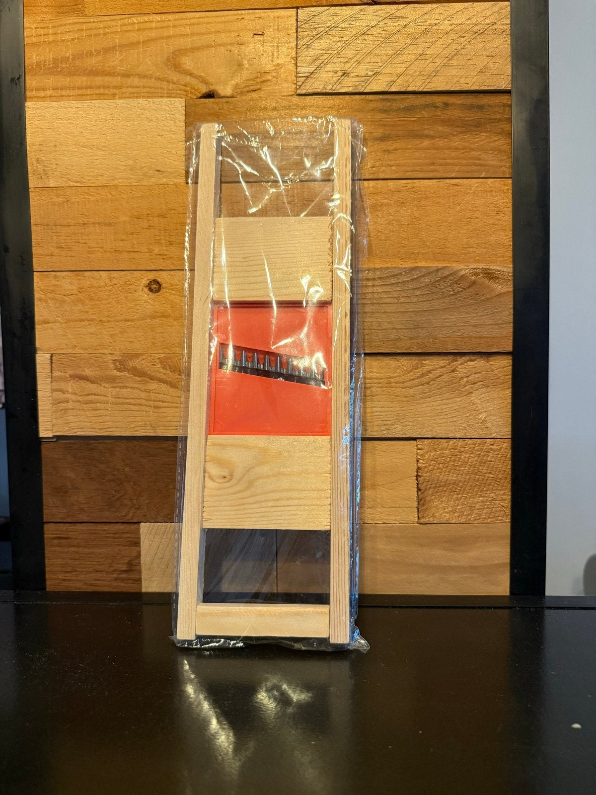 houten mandoline snijder, Ophalen, Overige typen, Hout, Nieuw