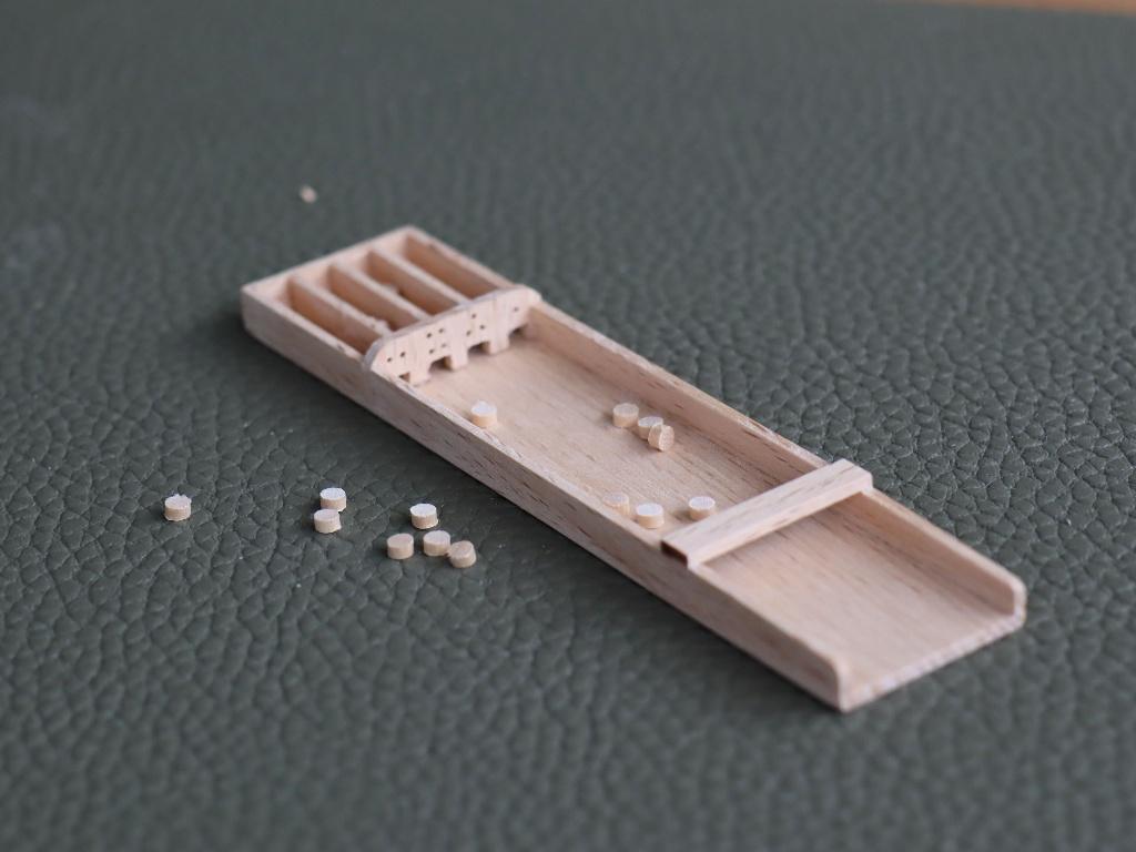 Handgemaakte (kinder) sjoelbak van dun beukenhout., Ophalen of Verzenden, Nieuw, Gebruiksvoorwerp