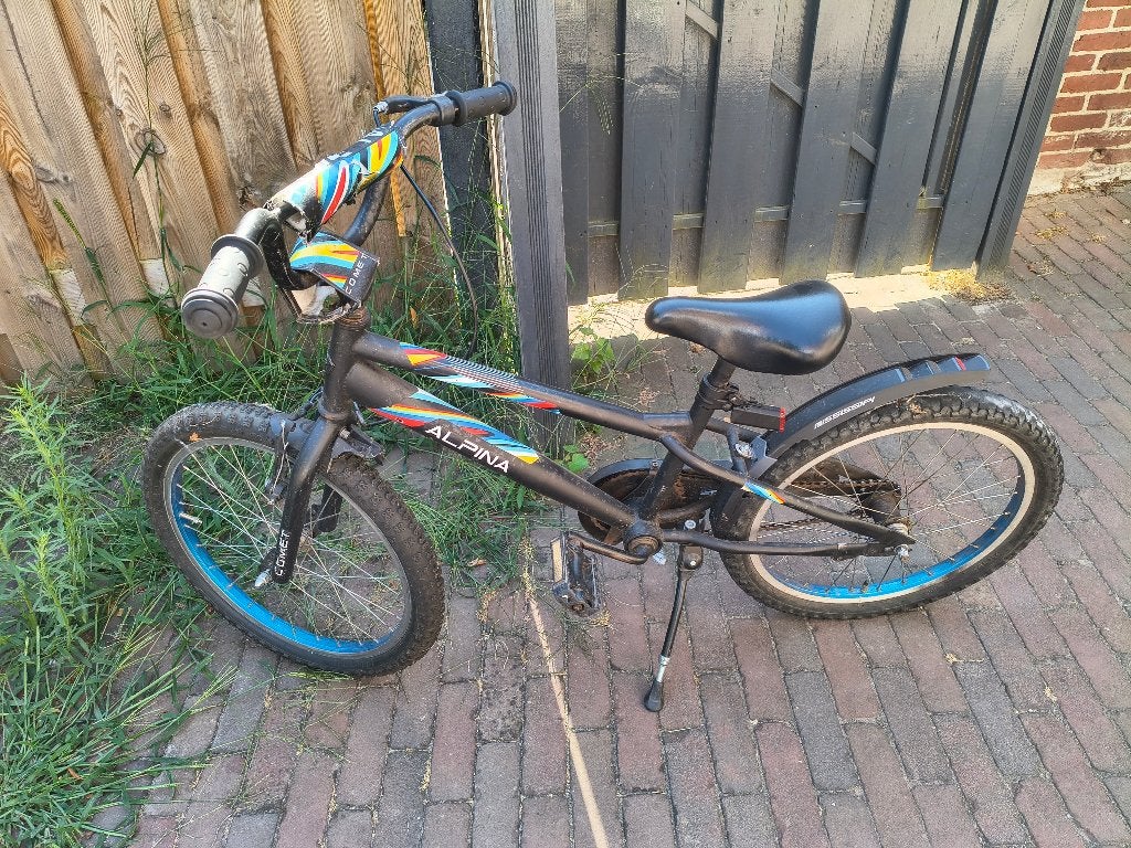 Crossfiets Alpina 20 inch, Fietsen en Brommers, Fietsen | Crossfietsen en BMX, Ophalen, Staal, Alpina, Trommelrem