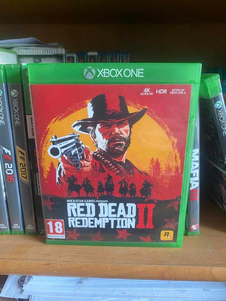 Red Dead Redemption 2 - Xbox One, Spelcomputers en Games, Avontuur en Actie, Online, Gebruikt, Vanaf 18 jaar