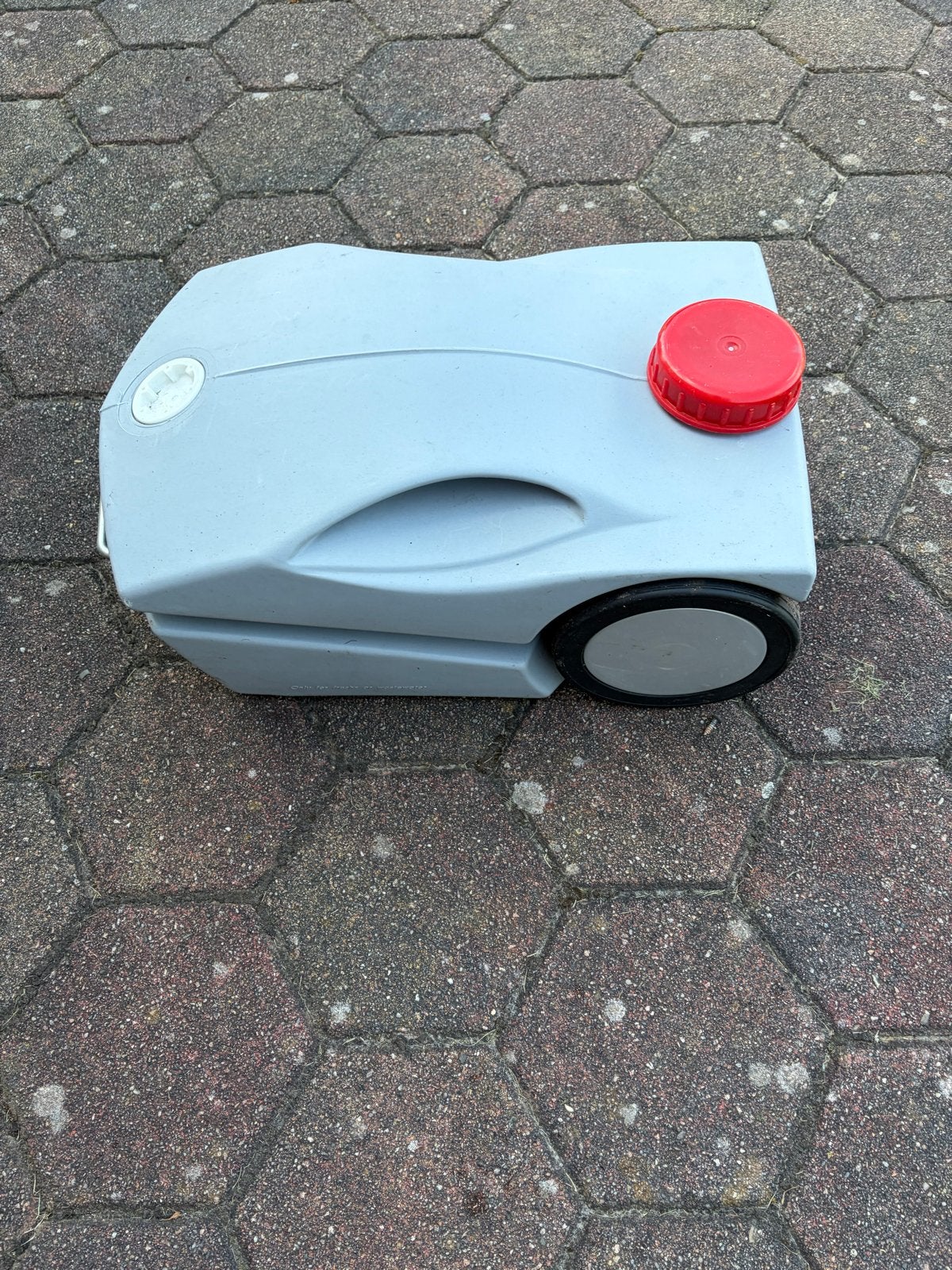 Afvalwatertank voor caravan of camper, Ophalen, Gebruikt