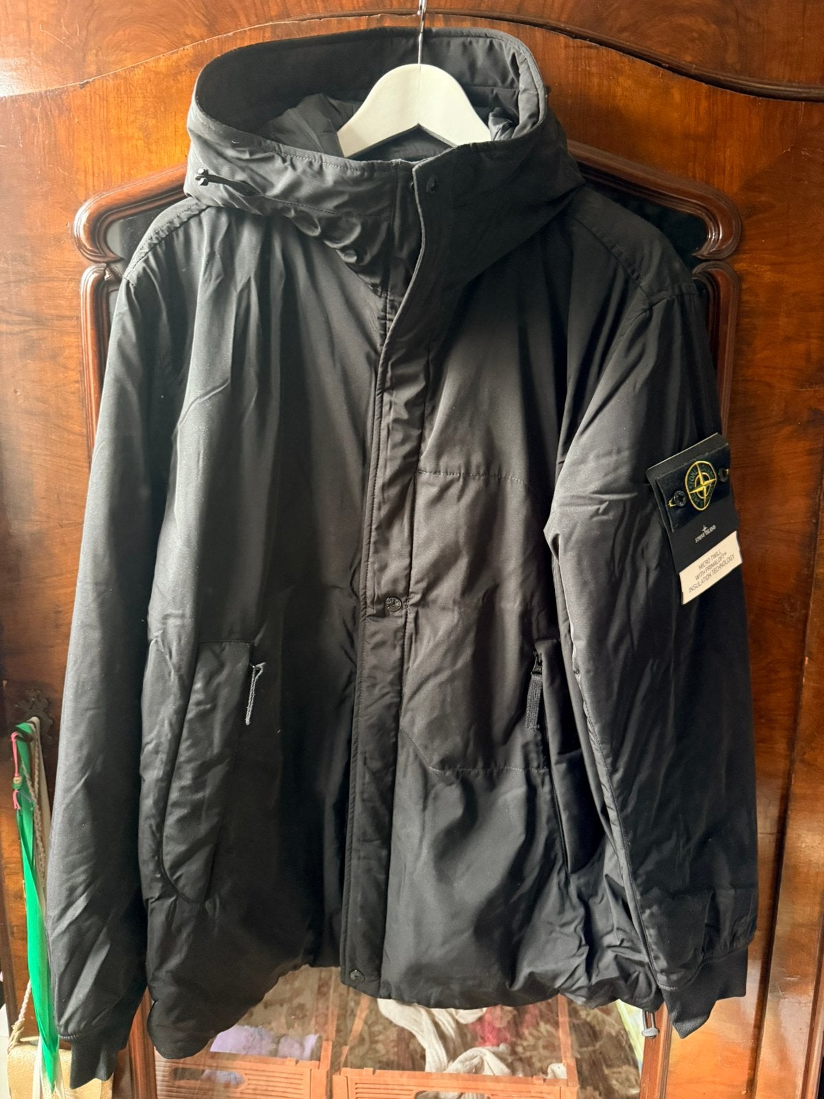 Stone island winterjas XL, Ophalen of Verzenden, Zo goed als nieuw, Maat 56/58 (XL), Zwart