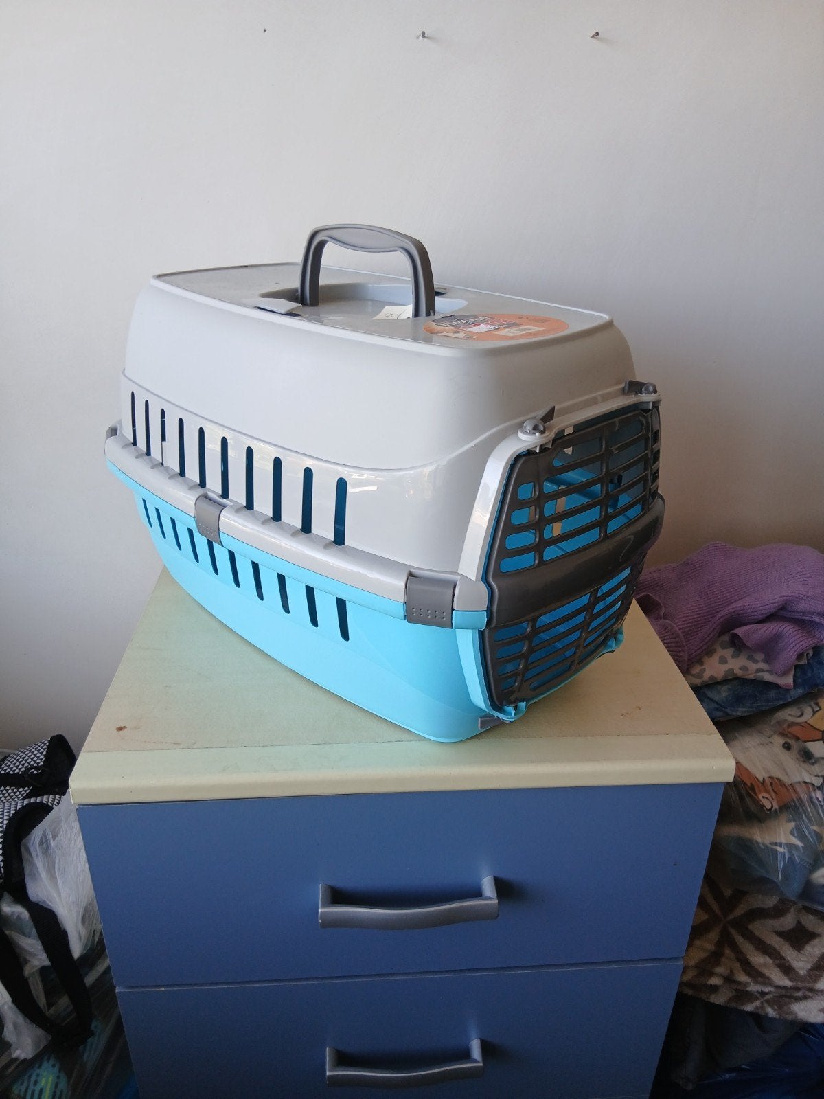 mooie katten vervoers koffer nr 890, Ophalen, Zo goed als nieuw