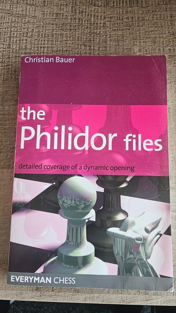 The Philidor Files - Christian Bauer - Schaken, Ophalen of Verzenden, Zo goed als nieuw, Niet van toepassing, Christian Bauer