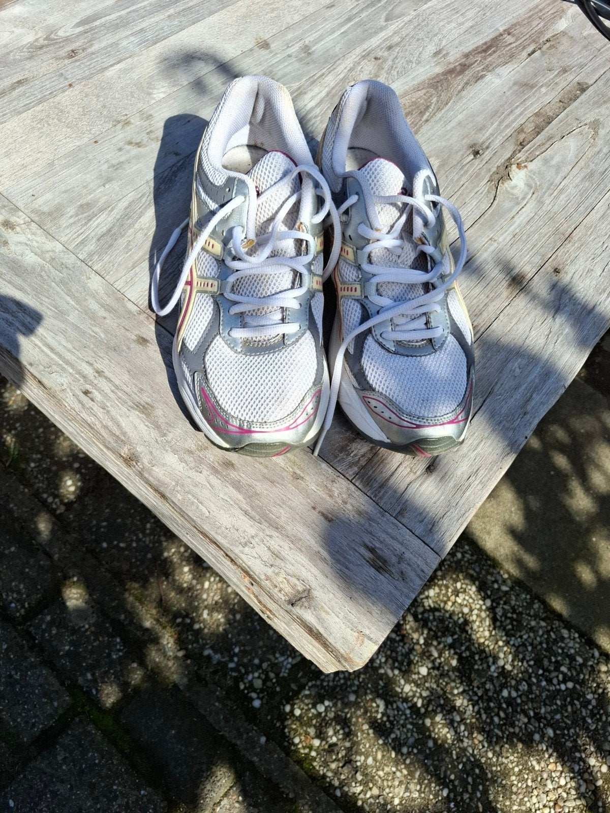 Asic gel air hardloop/sportschoen., Hardloopschoenen, Ophalen of Verzenden, Zo goed als nieuw, Hardlopen