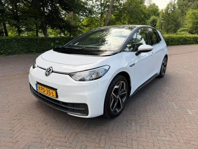 Volkswagen ID.3 Pro S 77 kWh SOH 93,4% Warmtepomp/Massagesto, Auto's, Volkswagen, Gebruikt, 4 stoelen, ID.3, Wit