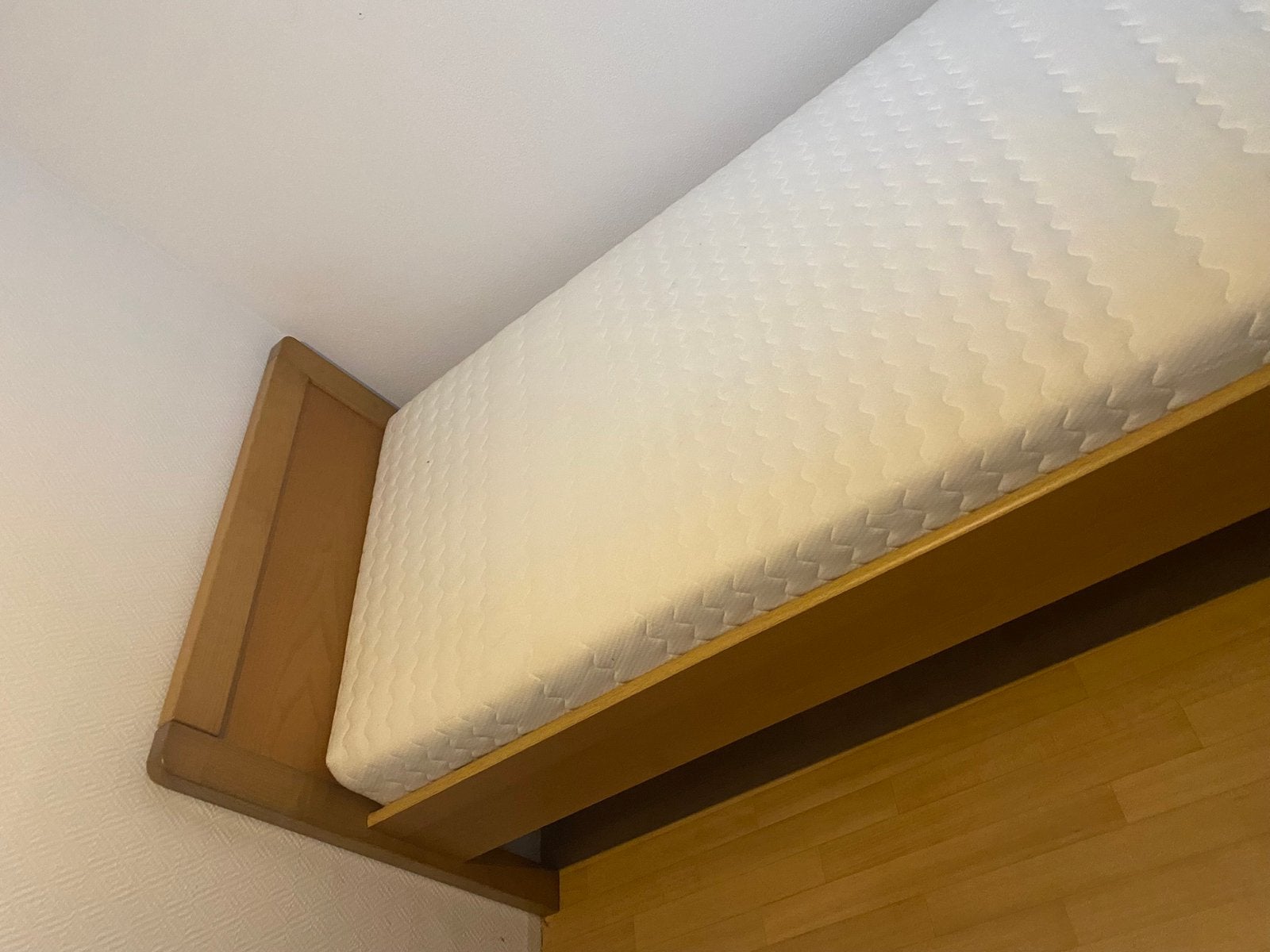 1Senior bed, Ophalen, Strak, 100 cm, Eenpersoons