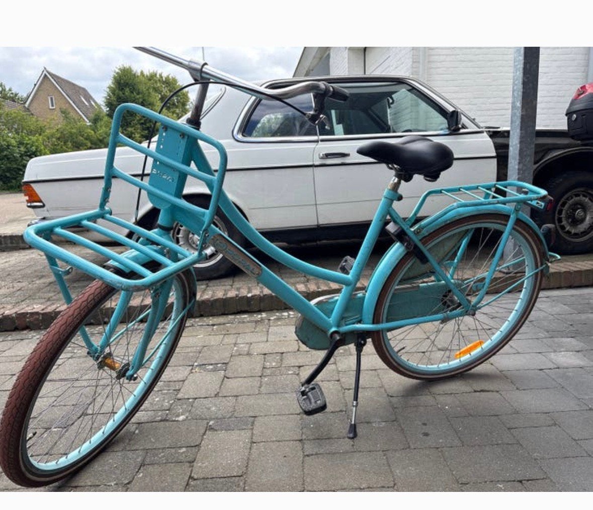 26 inch fiets licht blauw, Ophalen, Zo goed als nieuw