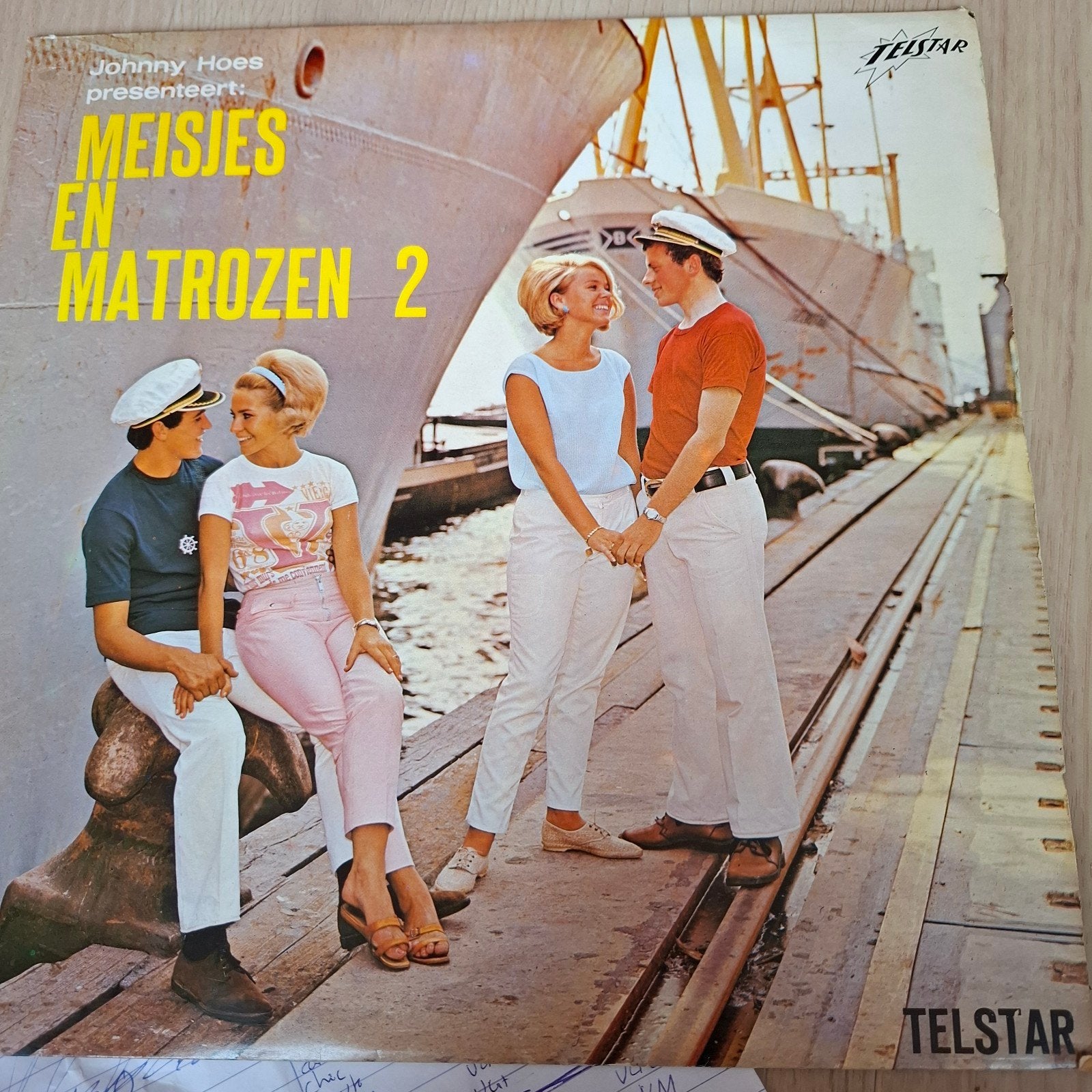 Johnny Hoes presenteert: Meisjes en Matrozen 2 LP, LP, Gebruikt, Overige genres, Ophalen of Verzenden