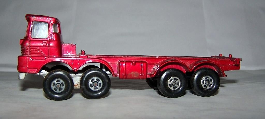 Matchbox/Lesney Super Kings Container Truck 1976. Izgs., Ophalen of Verzenden, Zo goed als nieuw, Bus of Vrachtwagen