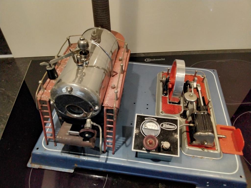 Stoommachine Wilesco D24, Ophalen of Verzenden, Zo goed als nieuw, Groter dan 1:32
