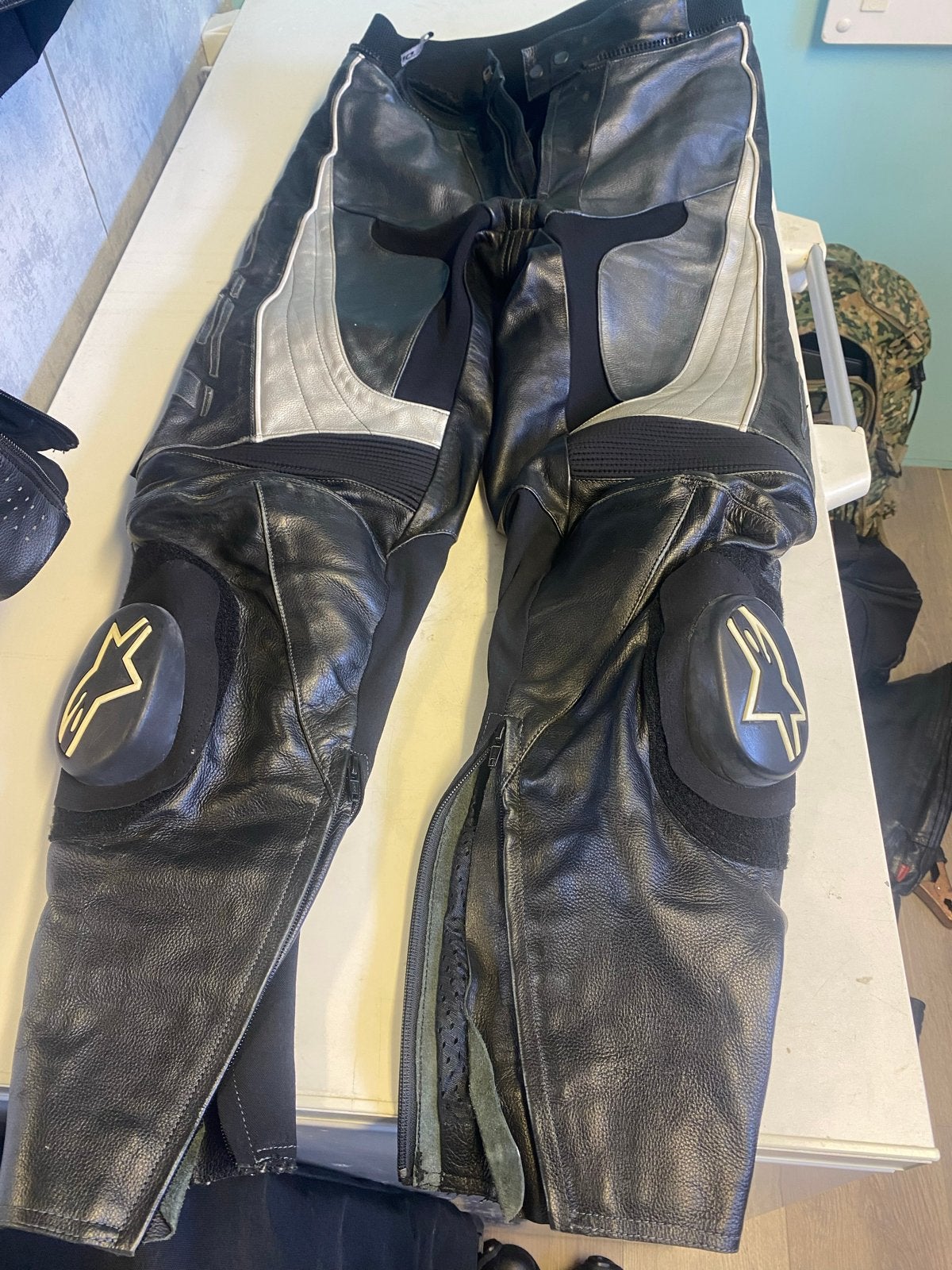 Alpinestars Leren Motorbroek Maat 52, Ophalen of Verzenden, Tweedehands, Heren, Broek | leer